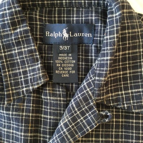 RALPH LAUREN 3/3T BOY'S SHIRT - Picture 4 of 4